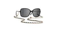 CHANEL Chaîne Black CH5210Q C622S4 57-17 Medium Gradient