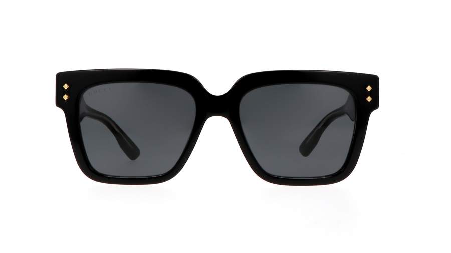 Lunettes de soleil Gucci GG1084S 001 54-18 Noir Large en stock