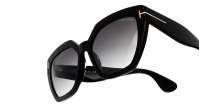 Tom Ford Phoebe Black FT0939/S 01B 56-17 Large Gradient