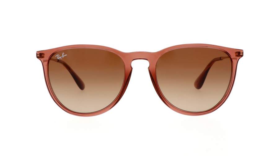 Sunglasses Ray-Ban Erika Transparent light brown Brown RB4171 6590/13 54-18 Medium Gradient in stock