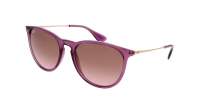 Ray-Ban Erika Transparent Violet RB4171 6591/14 54-18 Medium Gradient