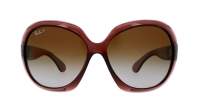 Ray-ban Jackie ohh  RB4098 6593/T5 60-14  Brown Transparent brown 