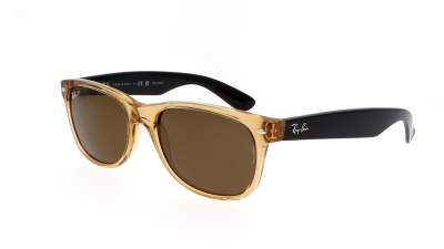 Sunglasses Ray-ban New wayfarer  RB2132 945/57 55-18 Honey in stock