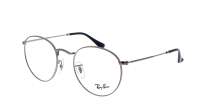 Ray-Ban Round metal RX3447V RB3447V 2502 50-21 Gun metal