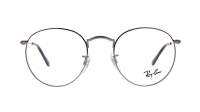 Ray-Ban Round metal RX3447V RB3447V 2502 50-21 Gun metal