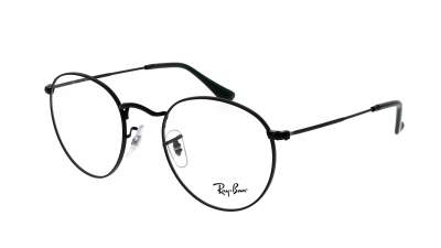 Lunettes de vue Ray-ban Round metal RX3447V 2509 50-21 Noir en stock