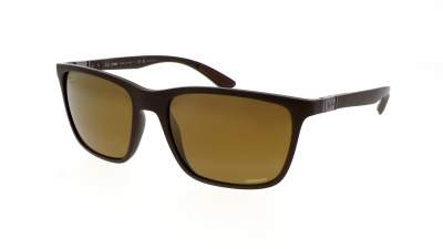 Sunglasses Ray-ban  RB4385 6124/A3 58-18 Matte brown in stock