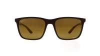 Ray-ban  RB4385 6124/A3 58-18 Matte brown