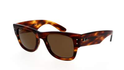 Sunglasses Ray-ban Mega wayfarer RB0840S 954/57 51-21 Striped havana in stock