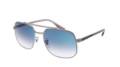 Lunettes de soleil Ray-ban  RB3699 004/3F 56-18 Argent en stock