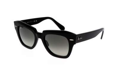 Lunettes de soleil Ray-ban State street RB2186 901/71 49-20 Noir en stock