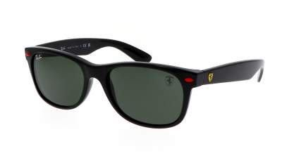 Ray-ban New wayfarer Scuderia ferrari RB2132M F601/31 55-18 Black in stock