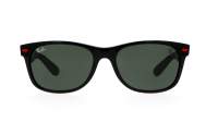 Ray-ban New wayfarer Scuderia ferrari RB2132M F601/31 55-18 Black